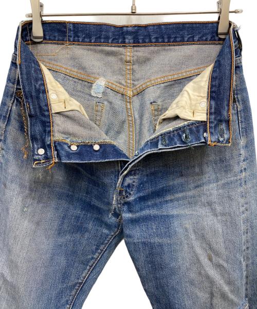 LEVI'S（リーバイス）LEVI'S (リーバイス) BIG-E後期 セルビッチデニムパンツ ブルー サイズ:実寸78㎝の古着・服飾アイテム