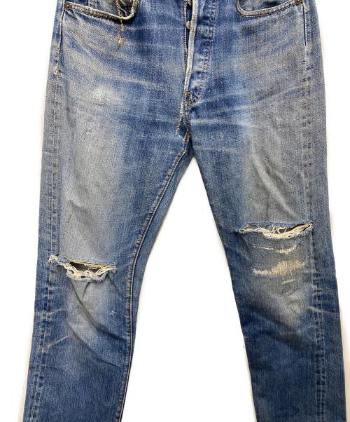 LEVI'S（リーバイス）LEVI'S (リーバイス) BIG-E後期 セルビッチデニムパンツ ブルー サイズ:実寸78㎝の古着・服飾アイテム
