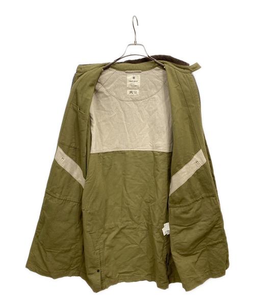 Snow peak（スノーピーク）Snow peak (スノーピーク) TAKIBI Duck Coat ベージュ サイズ:Lの古着・服飾アイテム