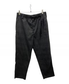 中古・古着通販】sulvam (サルバム) FANCY TWEED WIDE PANTS ブルー