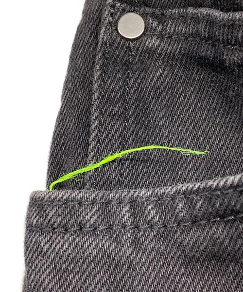 adidas Originals（アディダスオリジナル）adidas Originals (アディダスオリジナル) KSENIA SCHNAIDER (クセニア シュナイダー) ボクサーショートジーンズ ブラック サイズ:W29の古着・服飾アイテム