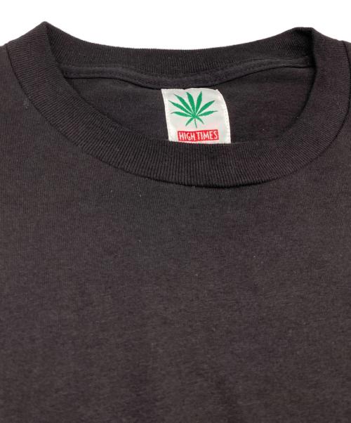 WACKO MARIA（ワコマリア）WACKO MARIA (ワコマリア) HIGH TIMES (ハイ タイムズ) CREW NECK T-SHIRT ( TYPE-2 ) ブラック サイズ:Ｌの古着・服飾アイテム