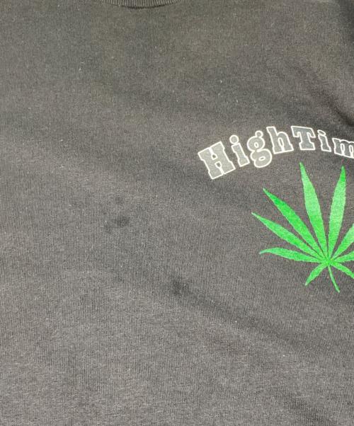 WACKO MARIA（ワコマリア）WACKO MARIA (ワコマリア) HIGH TIMES (ハイ タイムズ) CREW NECK T-SHIRT ( TYPE-2 ) ブラック サイズ:Ｌの古着・服飾アイテム