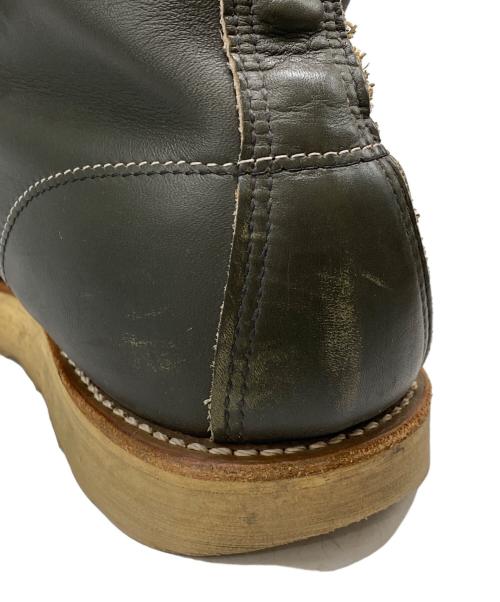 RED WING（レッドウィング）RED WING (レッドウィング) ブーツ カーキ×ブラウン サイズ:8 1/2の古着・服飾アイテム