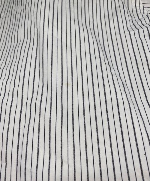 POLO RALPH LAUREN（ポロ・ラルフローレン）POLO RALPH LAUREN (ポロ・ラルフローレン) 丸襟ストライプシャツ ベージュ サイズ:XLの古着・服飾アイテム