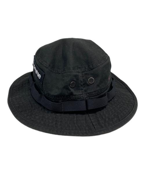 SUPREME（シュプリーム）SUPREME (シュプリーム) MILITARY BOONIE HAT ブラックの古着・服飾アイテム