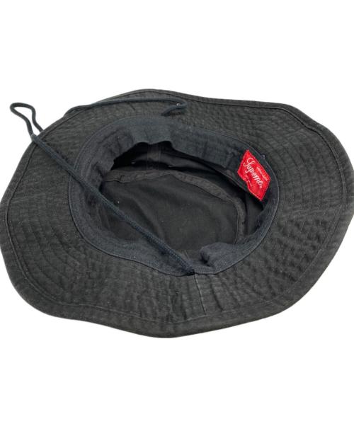 SUPREME（シュプリーム）SUPREME (シュプリーム) MILITARY BOONIE HAT ブラックの古着・服飾アイテム