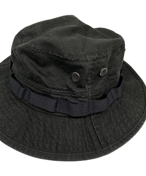 SUPREME（シュプリーム）SUPREME (シュプリーム) MILITARY BOONIE HAT ブラックの古着・服飾アイテム