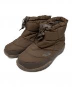 THE NORTH FACEザ ノース フェイス）の古着「Nuptse Bootie WP Ⅳ Short」｜ブラウン