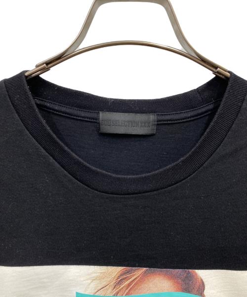 GOD SELECTION XXX（ゴッドセレクショントリプルエックス）GOD SELECTION XXX (ゴッドセレクショントリプルエックス) プリントTシャツ ブラック サイズ:Ｌの古着・服飾アイテム