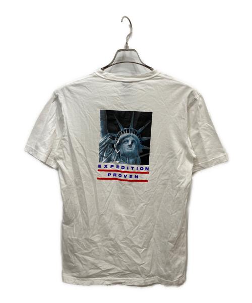 THE NORTH FACE（ザ ノース フェイス）THE NORTH FACE (ザ ノース フェイス) Supreme (シュプリーム) 19AW STATUE OF LIBERTY TEE ホワイト サイズ:Sの古着・服飾アイテム