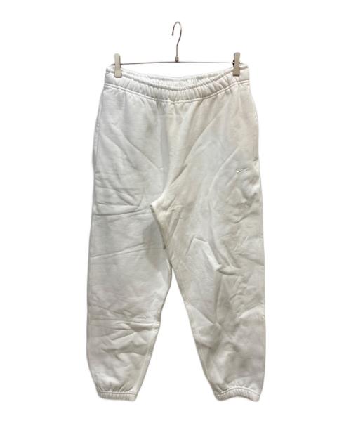 NIKE（ナイキ）NIKE (ナイキ) SOLO SWSH HW BB PANT ホワイト サイズ:Mの古着・服飾アイテム