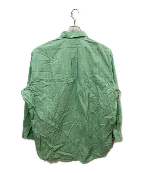 RALPH LAUREN（ラルフローレン）RALPH LAUREN (ラルフローレン) チェック長袖シャツ グリーン サイズ:17 1/2の古着・服飾アイテム