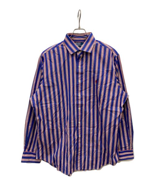 POLO RALPH LAUREN（ポロ・ラルフローレン）POLO RALPH LAUREN (ポロ・ラルフローレン) 長袖シャツ レッド×ブルー サイズ:XLの古着・服飾アイテム