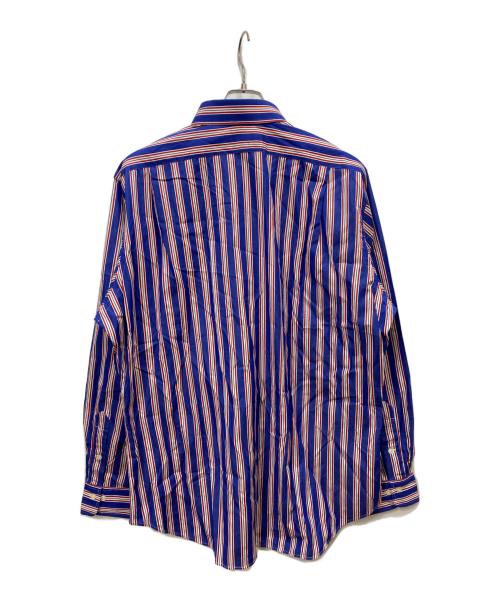 POLO RALPH LAUREN（ポロ・ラルフローレン）POLO RALPH LAUREN (ポロ・ラルフローレン) 長袖シャツ レッド×ブルー サイズ:XLの古着・服飾アイテム