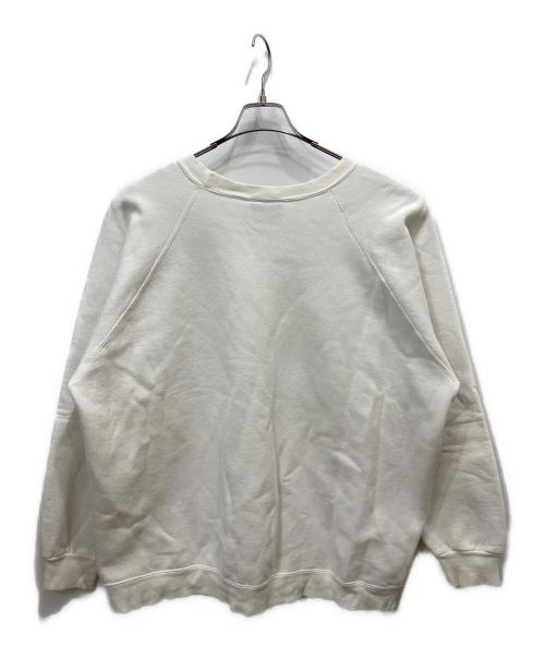 adidas Originals（アディダスオリジナル）adidas originals (アディダスオリジナル) 80's ラグランスウェット ホワイト サイズ:Ｌの古着・服飾アイテム