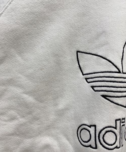 adidas Originals（アディダスオリジナル）adidas originals (アディダスオリジナル) 80's ラグランスウェット ホワイト サイズ:Ｌの古着・服飾アイテム