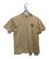 stussy（ステューシー）の古着「90～00's SリンクファミリープリントTシャツ」｜ベージュ