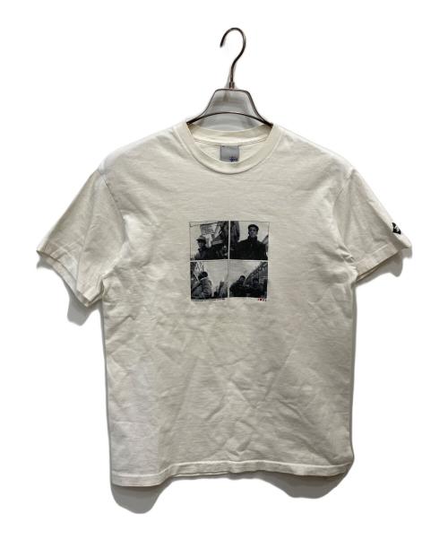stussy（ステューシー）stussy (ステューシー) 00's フォトプリントTシャツ ホワイト サイズ:Mの古着・服飾アイテム