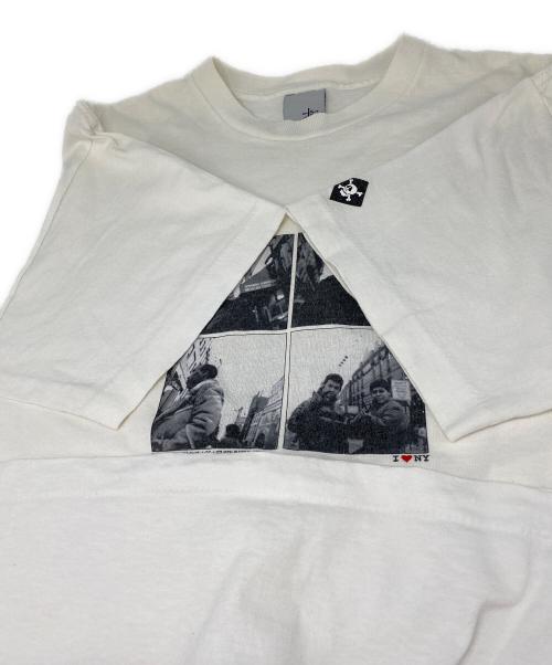stussy（ステューシー）stussy (ステューシー) 00's フォトプリントTシャツ ホワイト サイズ:Mの古着・服飾アイテム