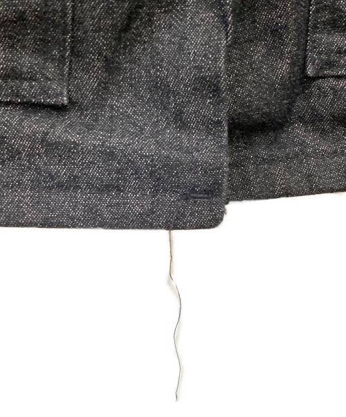 古着（フルギ）古着 (フルギ) 古着デニムカバーオール ブラック サイズ:Mの古着・服飾アイテム