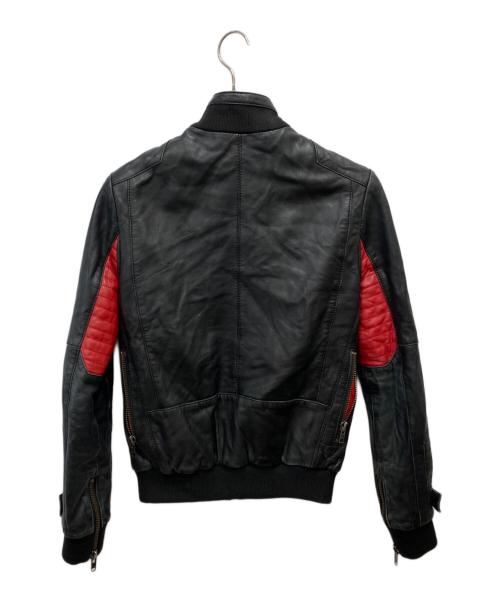 Surface to Air（サーフェイストゥーエアー）Surface to Air (サーフェイストゥーエアー) KID CUDI (キッド・カディ) シングルレザーライダースジャケット ブラック サイズ:XSの古着・服飾アイテム