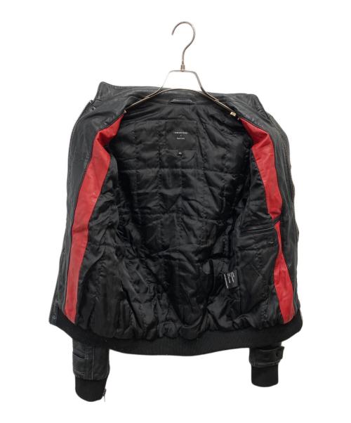 Surface to Air（サーフェイストゥーエアー）Surface to Air (サーフェイストゥーエアー) KID CUDI (キッド・カディ) シングルレザーライダースジャケット ブラック サイズ:XSの古着・服飾アイテム