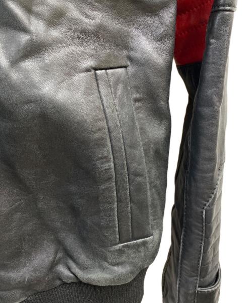 Surface to Air（サーフェイストゥーエアー）Surface to Air (サーフェイストゥーエアー) KID CUDI (キッド・カディ) シングルレザーライダースジャケット ブラック サイズ:XSの古着・服飾アイテム