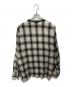 victim co (ヴィクティム) OPEN COLLAR CHECK SHIRTS ブラック×ホワイト サイズ:-：6000円