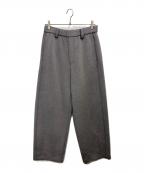 LAPIISラピス）の古着「SIDELINE CURVE TROUSERS」｜ブラック