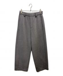 LAPIIS（ラピス）の古着「SIDELINE CURVE TROUSERS」｜ブラック