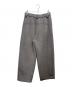 LAPIIS (ラピス) SIDELINE CURVE TROUSERS ブラック サイズ:2：4000円