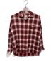 TOWN CRAFT（タウンクラフト）の古着「50-60’s オンブレチェックシャツ」｜レッド×ブラック