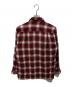 TOWN CRAFT (タウンクラフト) 50-60’s オンブレチェックシャツ レッド×ブラック サイズ:S：38000円