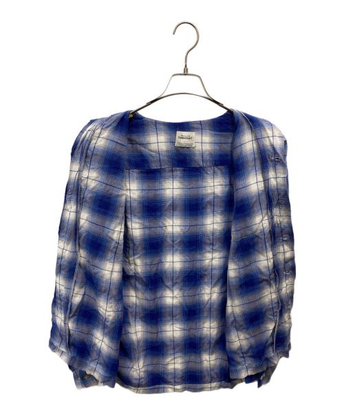 TOWN CRAFT（タウンクラフト）TOWN CRAFT (タウンクラフト) 50-60’s オンブレチェックシャツ ブルー×ホワイト サイズ:Sの古着・服飾アイテム