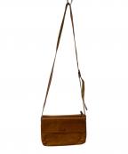 gentenゲンテン）の古着「レザーショルダーバッグ」｜ブラウン