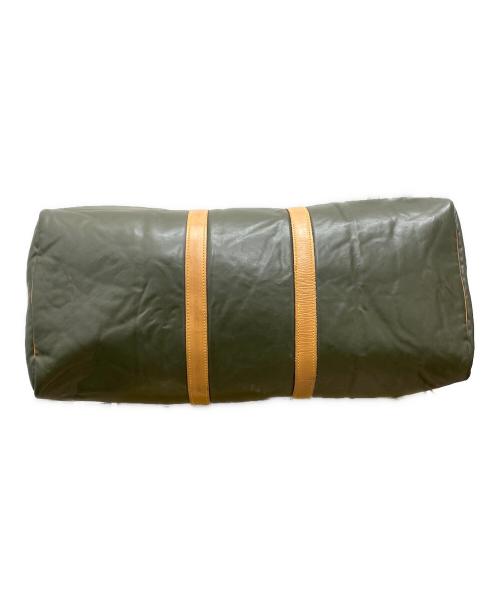 HUNTING WORLD（ハンティングワールド）HUNTING WORLD (ハンティングワールド) ボストンバッグ カーキの古着・服飾アイテム