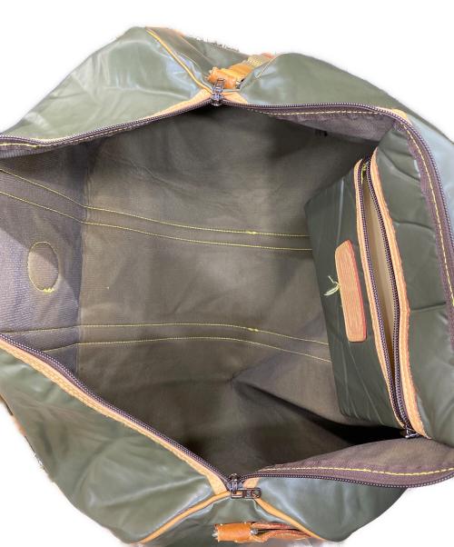 HUNTING WORLD（ハンティングワールド）HUNTING WORLD (ハンティングワールド) ボストンバッグ カーキの古着・服飾アイテム