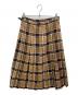 O'NEILL (オニール) チェック柄ラップスカート ブラウン サイズ:38：4000円