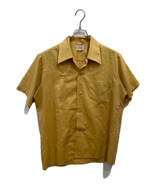 TOWN CRAFT（タウンクラフト）TOWN CRAFT (タウンクラフト) 70's 半袖シャツ イエロー サイズ:Mの古着・服飾アイテム