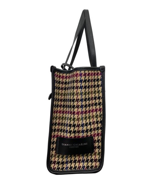 GIANNI CHIARINI（ジャンニ キアリーニ）GIANNI CHIARINI (ジャンニ キアリーニ) ハンドバッグ ブラックの古着・服飾アイテム