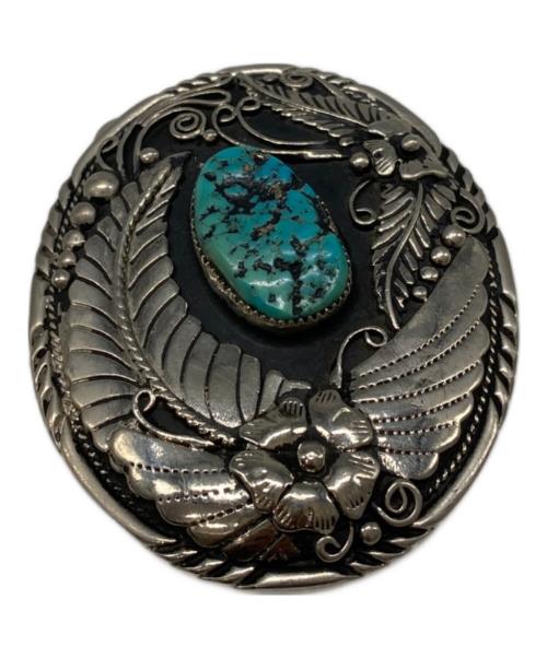 インディアンジュエリー（インディアンジュエリー）インディアンジュエリー (インディアンジュエリー) ナバホ族ベルトバックル シルバー サイズ:-の古着・服飾アイテム