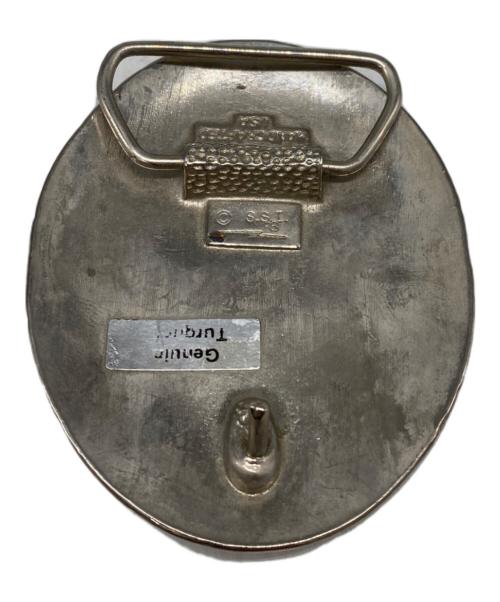 インディアンジュエリー（インディアンジュエリー）インディアンジュエリー (インディアンジュエリー) ナバホ族ベルトバックル シルバー サイズ:-の古着・服飾アイテム