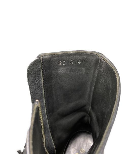 SEMANTIC DESIGN（セマンティックデザイン）SEMANTIC DESIGN (セマンティックデザイン) サイドジップブーツ ブラック サイズ:41の古着・服飾アイテム