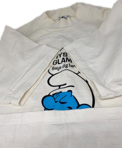 Hysteric Glamour（ヒステリックグラマー）Hysteric Glamour (ヒステリックグラマー) プリントTシャツ ホワイト サイズ:Mの古着・服飾アイテム