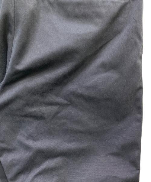 CAHLUMN（カウラム）CAHLUMN (カウラム) TC Twill 1 Tuck Pants ネイビー サイズ:XLの古着・服飾アイテム