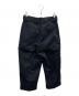 CAHLUMN (カウラム) TC Twill 1 Tuck Pants ネイビー サイズ:XL：4000円