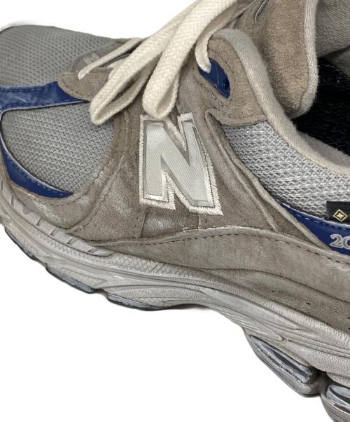 NEW BALANCE（ニューバランス）NEW BALANCE (ニューバランス) ローカットスニーカー グレー×ネイビー サイズ:27ｃｍの古着・服飾アイテム