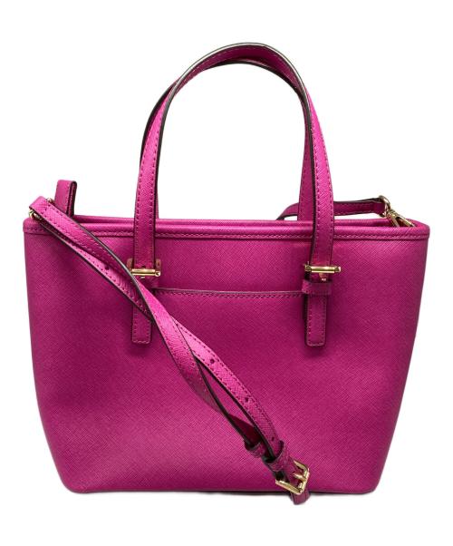 MICHAEL KORS（マイケル・コース）MICHAEL KORS (マイケル・コース) 2WAYバッグ ピンクの古着・服飾アイテム