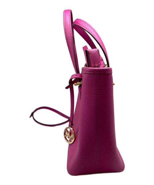 MICHAEL KORS（マイケル・コース）MICHAEL KORS (マイケル・コース) 2WAYバッグ ピンクの古着・服飾アイテム